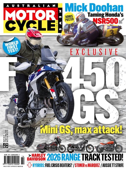 Cover image for Australian Motorcycle News